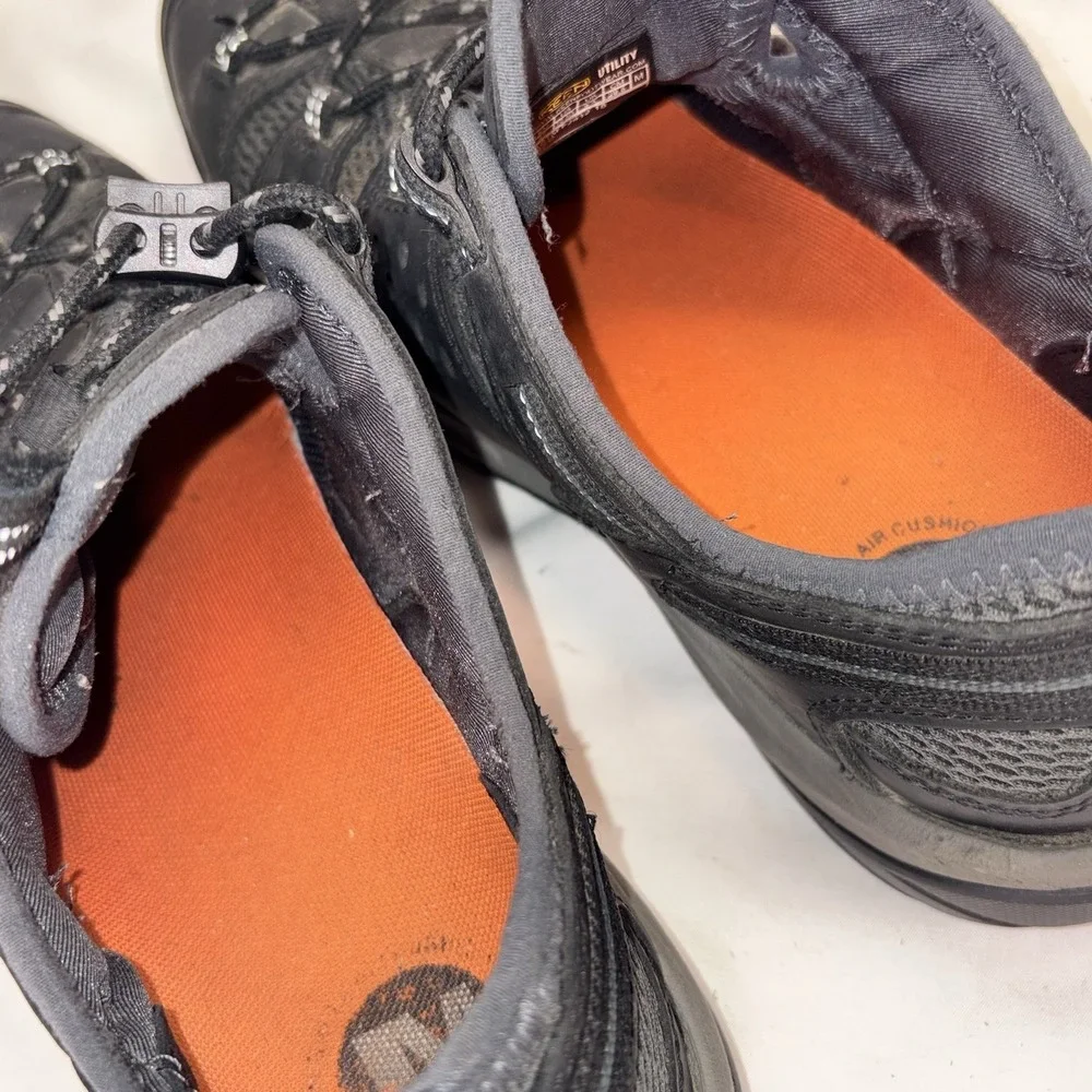 Keen Atlanta Cool II Steel Toe Men's US 10.5 D Black Gray Resistant Work Boots